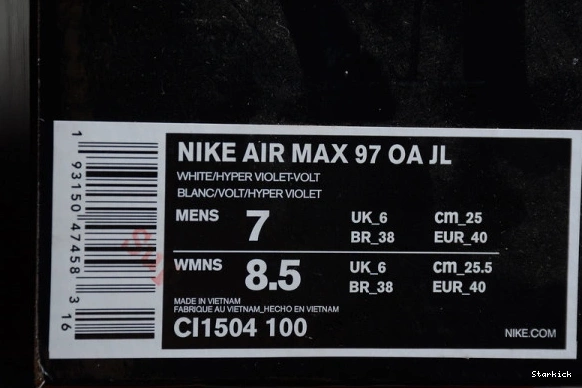97 SUMMER “LONDON CI1504-100 NIKE MAX OF LOVE” AIR 0829